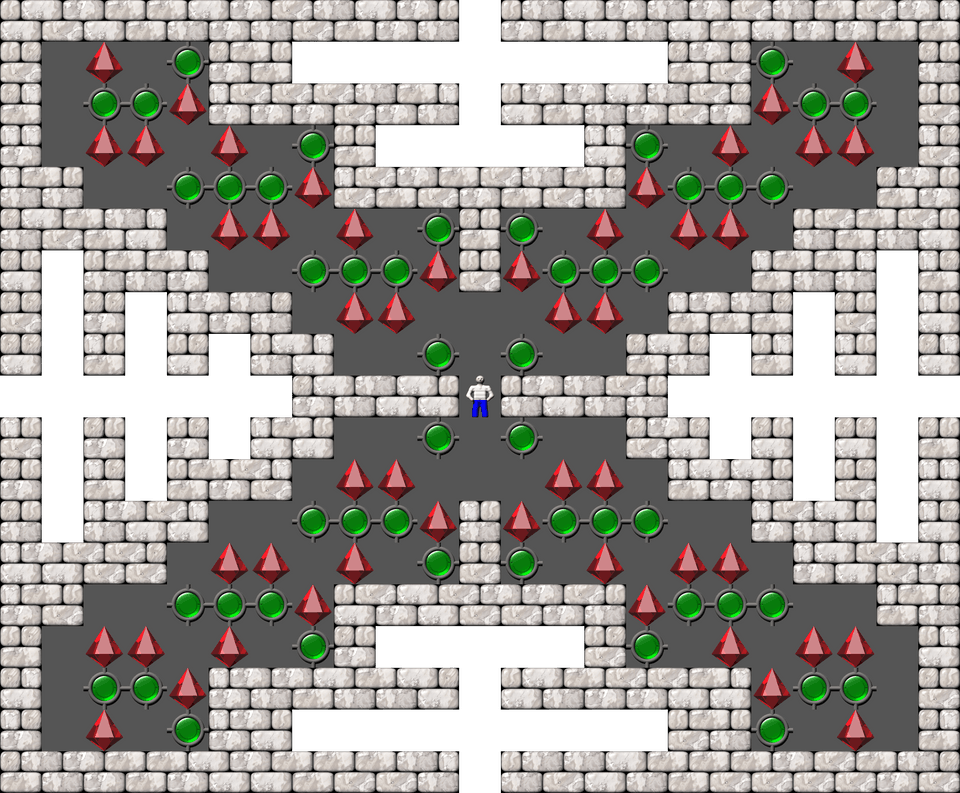 Sokoban Sasquatch XI level 44